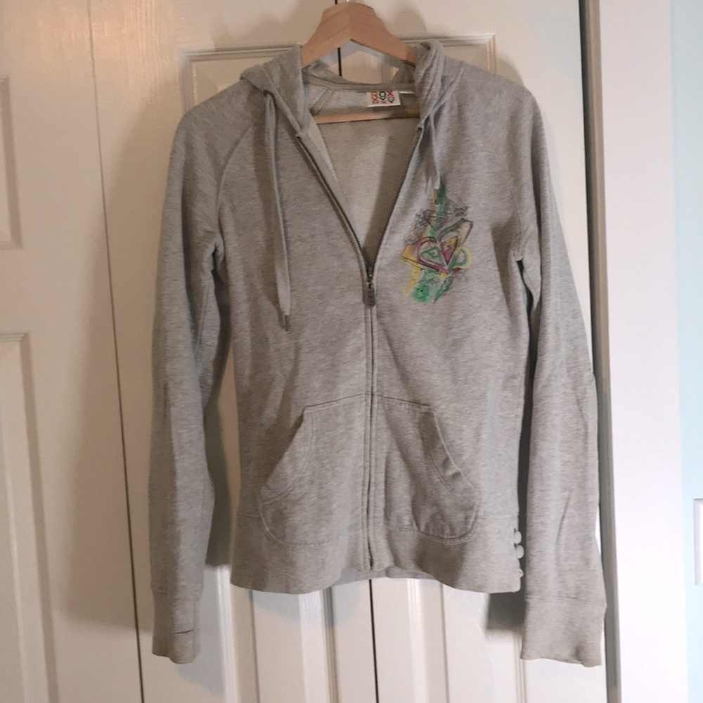 Roxy zip up sweater